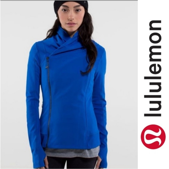 lululemon athletica Jackets & Blazers - LULULEMON Bhakti Yoga Asymmetrical Zip Jacket